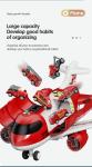 12/6Pcs Car Model Large Children Toys Airplane Toy Model Passenger Plane Multi-Function Inertia Toy Cars for Boys Kids Gift