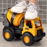 Large Size Engineering Vehicle Model Plastic Excavator Crane Mixer Dump Truck Cars Toy Set for Kids Boys Outdoor Sand Game