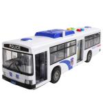 Simulation bus toy large open door light music bus model double-section bus city children's toy gift