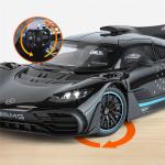 Large Size 1:18 Benzs One Alloy Sports Car Model Diecasts Metal Concept Racing Vehicles Car Model Sound and Light Kids Toys Gift