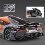 Large Size 1:18 Benzs One Alloy Sports Car Model Diecasts Metal Concept Racing Vehicles Car Model Sound and Light Kids Toys Gift