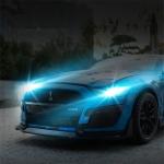 1:18 Ford Mustang Shelby GT500 Large Size Alloy Sports Car Model Diecasts Metal Racing Car Model Sound and Light Simulation Toys