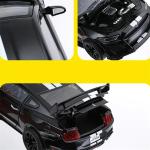 1:18 Ford Mustang Shelby GT500 Large Size Alloy Sports Car Model Diecasts Metal Racing Car Model Sound and Light Simulation Toys