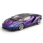 Large 1:18 Lamborghini LP770 alloy sports car simulation trendy ornament light rebound model