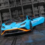 rastar 1:18 Lamborghini Huracan STO alloy sports car model large static car decoration door and hood can be opened good quality