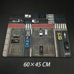 1:64Scale Model Large Road Scene Parking Lot Mat For Diecast Car Vehicle Toy Scene Display Simulation Scene Mouse Pad Collection
