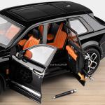 1:20 Large Scale Rolls Royce Cullinan RV Model Toy Car 7 Doors Opened Shock Absorption Models Collection Music Light Gifts