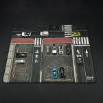 1:64Scale Model Large Road Scene Parking Lot Mat For Diecast Car Vehicle Toy Scene Display Simulation Scene Mouse Pad Collection