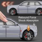 1:20 Large Scale Rolls Royce Cullinan RV Model Toy Car 7 Doors Opened Shock Absorption Models Collection Music Light Gifts