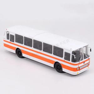 Diecast Alloy 1:43 Scale Soviet Ukraine Large Intercity Bus LAZ699R Bus MDSB015 Model Exhibit Collection Toy Gift Souvenir