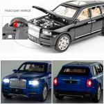1:24 Rolls Royce Cullinan Large Size Simulation SUV Alloy Metal Car Model Pull Back Scale Car Miniatur Car A253