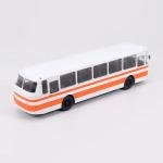 Diecast Alloy 1:43 Scale Soviet Ukraine Large Intercity Bus LAZ699R Bus MDSB015 Model Exhibit Collection Toy Gift Souvenir