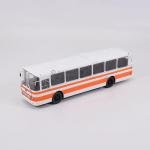 Diecast Alloy 1:43 Scale Soviet Ukraine Large Intercity Bus LAZ699R Bus MDSB015 Model Exhibit Collection Toy Gift Souvenir