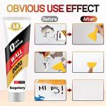 Drywall Patch Repair Kit with Scraper, Wall Spackle Repair Paste, Wall Mending Agent Quick and Easy Solution to Fill The Holes for Home Wall, Plaster Dent Repair and Wood Scratch Repair