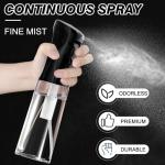 IMPORX Continuous Spray Bottle for Hair (10.1oz/300ml) 2 Pack Home Essentials Spray Bottles For Cleaning Empty Ultra Fine Water Mister Sprayer For Hairstyling Garden Plants Curly Hair Perfume Etc