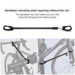 CXWXC Bike Repair Stand -Shop Home Bicycle Mechanic Maintenance Rack- Bike Workstands for Mountain Bike and Road Bike (D:Black Blue)