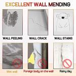 Drywall Patch Repair Kit with Scraper, Wall Spackle Repair Paste, Wall Mending Agent Quick and Easy Solution to Fill The Holes for Home Wall, Plaster Dent Repair and Wood Scratch Repair