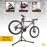 BikeHand Bike Repair Stand - Home Portable Bicycle Mechanics Workstand - for Mountain MTB Road Bikes Maintenance - Max. 55 lbs