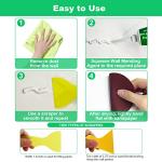 Drywall Repair Kit, 2 Pcs Spackle Wall Repair Patch Kit with Scraper, Wall Mending Agent Large Hole Drywall Patch, Easy to Fill Holes in Home Wall and Quick Repair Crack, Plaster Wall Repair