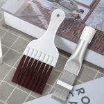 Boao Air Conditioner Condenser Fin Comb, Fin Cleaning Brush Air Conditioner Coil Cleaner Refrigerator Coil Cleaning Whisk Brush Evaporator Radiator Repair Tool(2 Pieces)