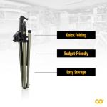 BikeHand Bike Repair Stand - Home Portable Bicycle Mechanics Workstand - for Mountain MTB Road Bikes Maintenance - Max. 55 lbs