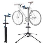 F2C Portable Adjustable 42.5" to 74" Pro Home Steel Maintenance Mechanic Bicycle Bike Repair Tool Rack Stands Workstand w/ Telescopic Arm, Tool Tray& Balancing Pole Cycle Bicycle Rack
