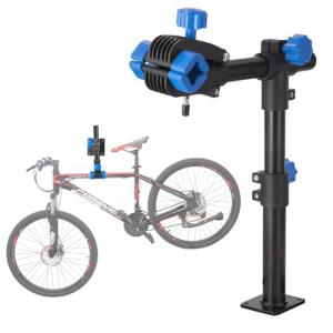 Teraysun Bike Repair Stand - Wall Mount Work Bench with Adjustable Height Clamp for Home Bicycle Maintenance