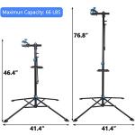 F2C Portable Adjustable 42.5" to 74" Pro Home Steel Maintenance Mechanic Bicycle Bike Repair Tool Rack Stands Workstand w/ Telescopic Arm, Tool Tray& Balancing Pole Cycle Bicycle Rack
