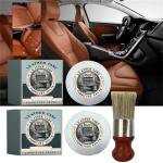 Snauff Leather & Wood Furniture Salve, Leather & Furniture Repair Salve Applicator Brush, 2025 Upgrade Lea-Ther & Wood Repair, Household Upholstery Cleaners for Home (2 Sets)