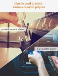 Arsvita Audio Cassette Head Cleaner, Tape Cleaning Kit for Home/Portable/Car Cassette Player