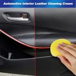 Leader Cleaning and Care Cream & Cleaning Paste for Leather Care, Multifunctional Leather Cleaning Cream, Car Leather Repair Cream, Automotive Interior and Furniture Leather Cleaning Cream(1PC, 260g)