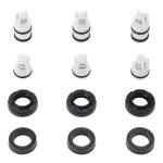 OVERTOYOU Pump Washer Head Repair Kit, Household High Pressure Pump Washer Head Repair Kit Seal Oil Check Valves Cleaning Machine Water Pump Parts Accessories, Four Corner Pumphead