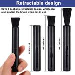 6 Pieces Portable Laptop Cleaning Brush Electronic Cleaning Brush Swipe Computer Brush for Laptops Keyboard Mobile Phones Cameras Digital Products Car Interior Detailing Home and Office Items