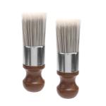 Salve Bruch for Furniture, Soft Household Leather Brush for Leather-Wood Sofa Repair, Wood Furniture Brush Fix and Protect for Home -Salve Not Include(2pcs)