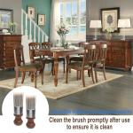 Salve Bruch for Furniture, Soft Household Leather Brush for Leather-Wood Sofa Repair, Wood Furniture Brush Fix and Protect for Home -Salve Not Include(2pcs)