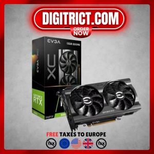 USED EVGA GeForce RTX 3060 XC BLACK GAMING 12GB GDDR6 Graphics Card