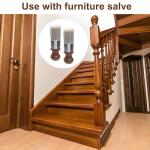 Salve Bruch for Furniture, Soft Household Leather Brush for Leather-Wood Sofa Repair, Wood Furniture Brush Fix and Protect for Home -Salve Not Include(2pcs)