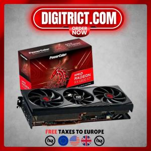 Used PowerColor Radeon RX 6800 XT 16GB Red Dragon GDDR6 Video Graphics Card GPU