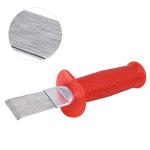 AMONIDA Air Conditioner Fin Comb, Stainless Steel Plastic Handle Threaded Design for Air Conditioner Condenser Repairing and Cleaning