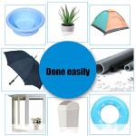 ITAKITE 2-Pack Thick Flexible Rubberized Waterproof Tape - 4 in x 5 ft Leak Repair Tape for Home RV Roof Plumbing Pool Repairs - Waterproof Patch & Seal Tape Works Underwater/Outdoor/Indoor, Black