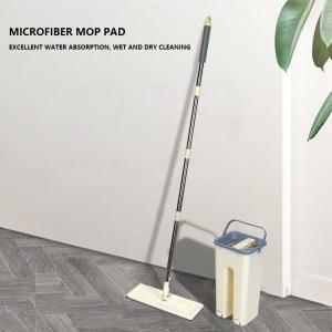 Microfiber Squeeze Mops Cloth Multipurpose Microfiber Mop Pads Water Absorption with Bucket Home Kitchen Cleaner