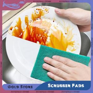 Thickened Scrubber Pads Reusable Dish Scrubber 10PCS for Cleaning Multi Purpose Traceless Scrubbing Pad for Kitchen Household