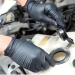 10/20/50/100PCS Black Nitrile Disposable Gloves for Work Latex Free Home Cleaning Glove Textured Mechanic Tattoo Hair Dye Beauty