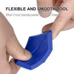 4pcs Caulking Tool Set Cement Scraper Sealant Remover for Shower Tile Grout Edge Removal Kitchen Bathroom Home Cleaning Spatula