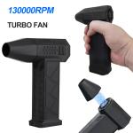 CAER Mini Turbo Jet Fan Electric Air Duster with 3 Gear Adjustable 130000RPM Wind Speed 52m/s Car Computer Cleaning Blower Tool