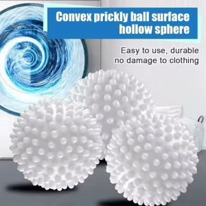 6pcs Silicone Laundry Ball, Anti Fouling Drum Laundry Ball, Essential Cleaning Supplies for Laundry Reusable Home Bathroom