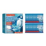 Jaysuing 20pcs Toilet Bowl Cleaner Descaling Deodorizing Urine Odor Stain Remover Tank Decontamination Bathroom Cleaning Tablets