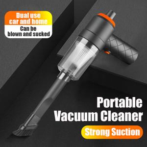 Car Vacuum Cleaner 6000Pa Portable Wireless Cleaning Machine Strong Suction Handheld Vacuum Cleaners Mini Home Car Dust Blower