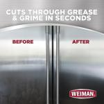 Weiman Stainless Steel Cleaner, 30 Count Cleaning Wipes, Removes Dirt, Grime, and Grease, No Streaks or Residue, Stainless Steel Polish for a Sparkling Clean and Shiny Surface, Cleaning Supplies