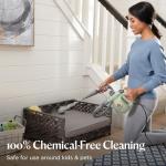 BISSELL® Steam Shot™ OmniReach handheld portable steam cleaner for tile, grout, windows, bathrooms, kitchens, fabric steaming tool, includes 10 tools